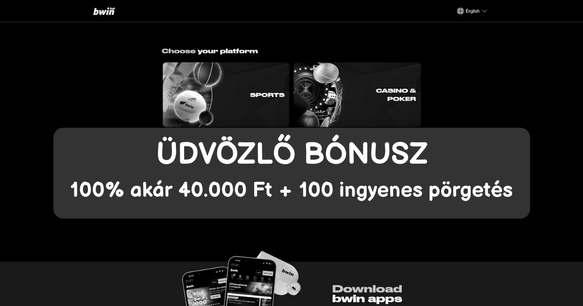 Bwin Casino welcome bonus