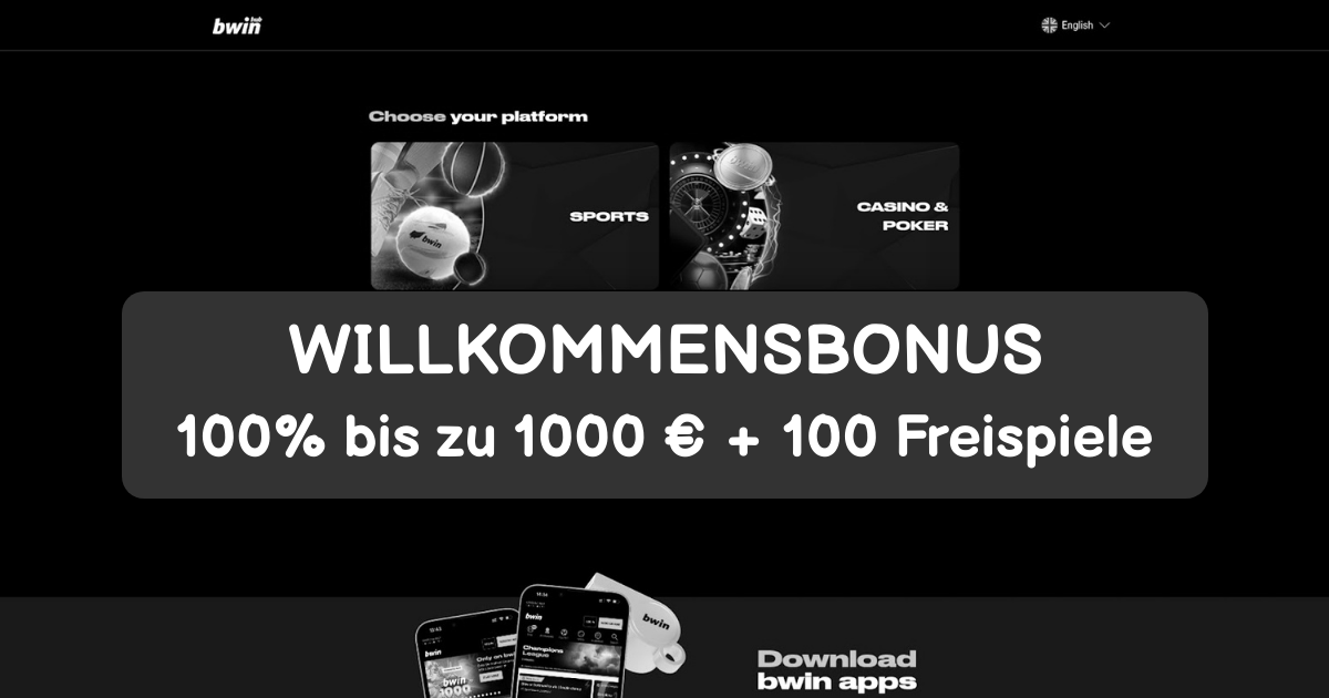 Bwin Casino welcome bonus