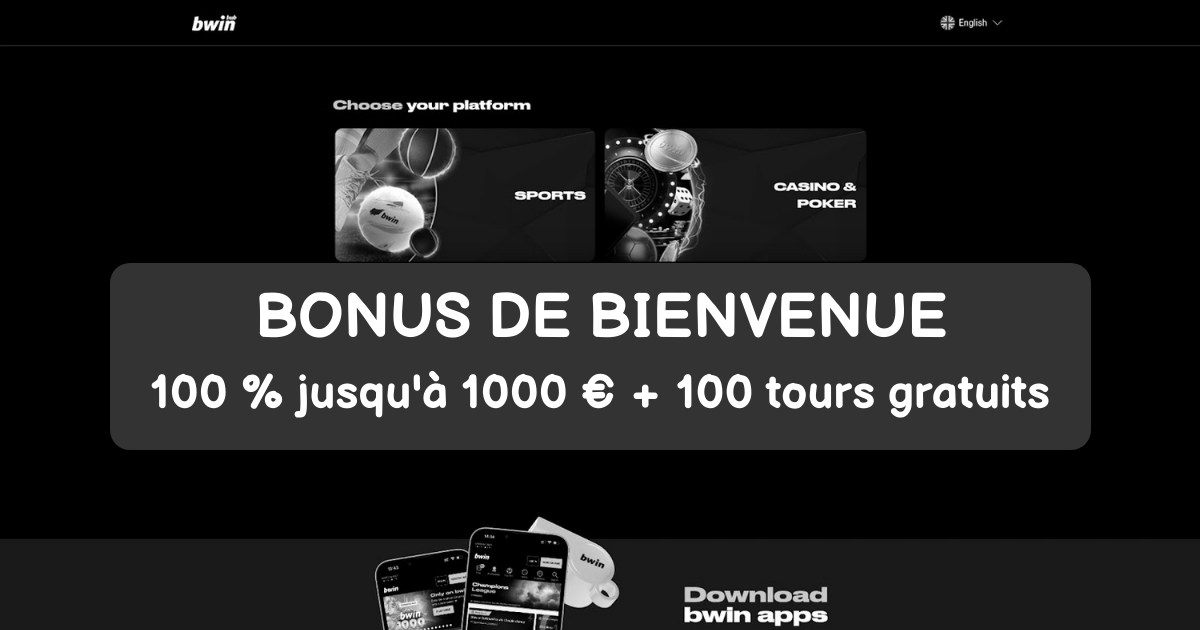 Bwin Casino welcome bonus